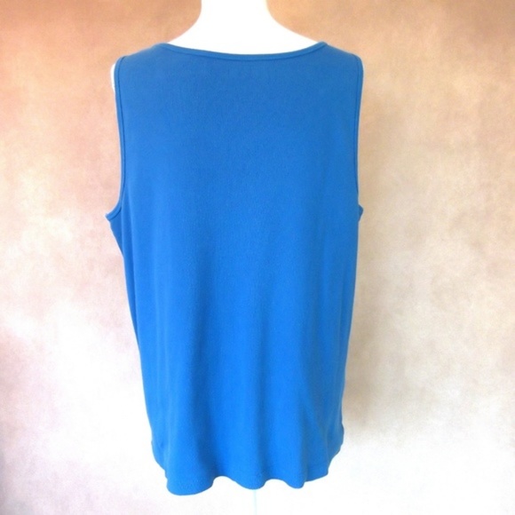 Venezia Blue Tank Top Size 16/18 - Picture 5 of 6